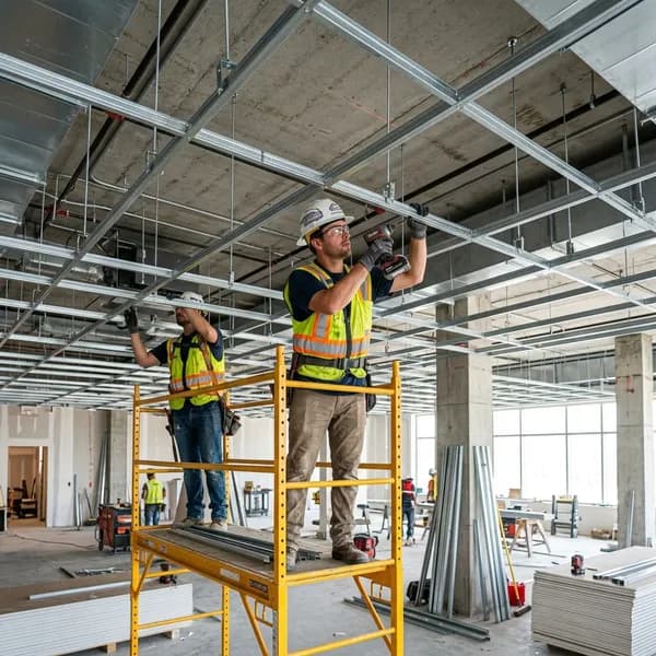 False Ceiling Installation