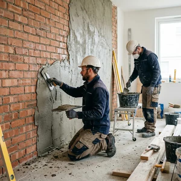 Plastering & Wall Finishing